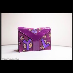 YSL Clutch/ Makeup Bag